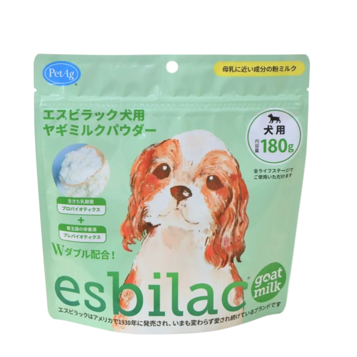 【エスビラック】高栄養ドッグミルク ヤギ
