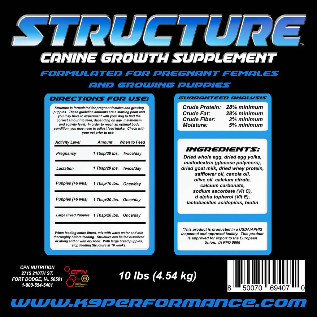 [Structure] Puppy & Mother Dog Growth with DHA